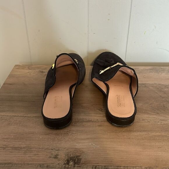 Summit Navy Tassel Mules Size 37 - Picture 3 of 4